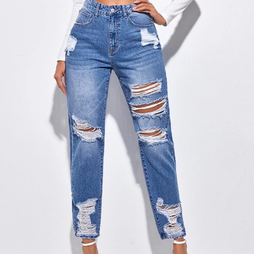 Shein mom jeans